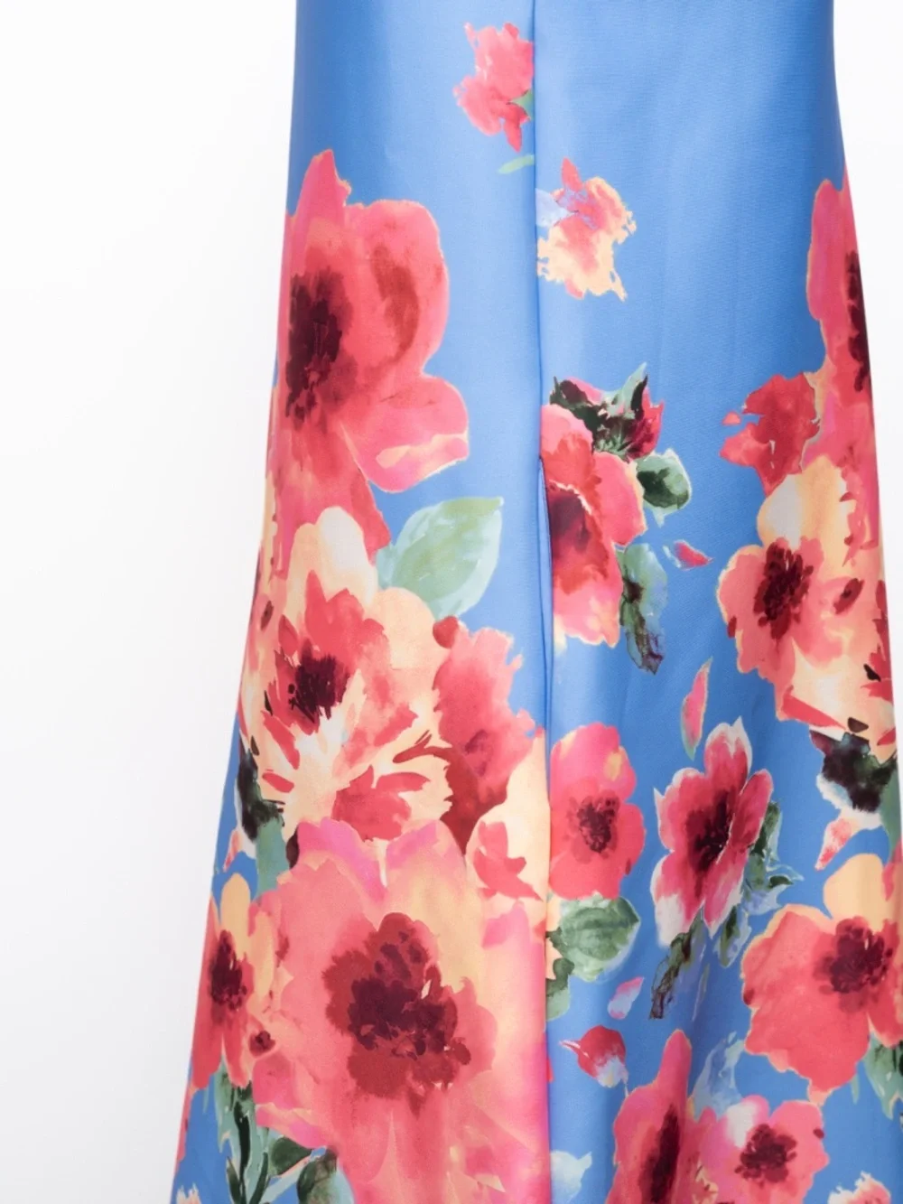 Anne Klein - Sleeveless Floral Print A-Line Shift Dress - Picture 5 of 14